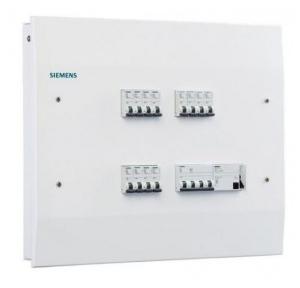 Siemens Betagard TPN Single Door Distribution Board, 56 Slots, 8GB32201RC16