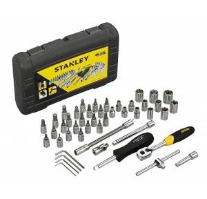 Stanley 1/4 Drive Metric Socket Set, STMT727948 (46 Pcs)