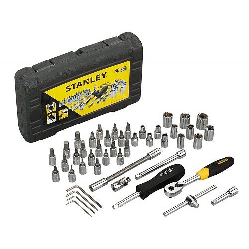 Stanley 1/4 Drive Metric Socket Set, STMT727948 (46 Pcs)