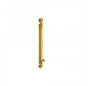 Dorset Brass Tower Bolt With Screw 10 Inch (PB), TB R1010