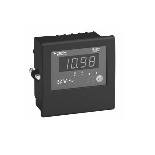 Schneider Single Phase Voltmeter (V), DM1210