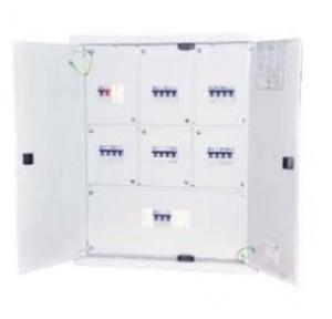 Siemens Double Door Phase Segregated TPN (7 Segment)  Betagard Distribution Board, 42 Slots, 8GB0506