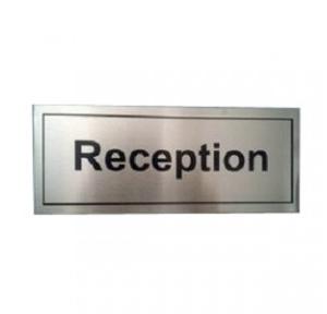 Stainless Steel Name Plate, Size: 10 X 2 Inch