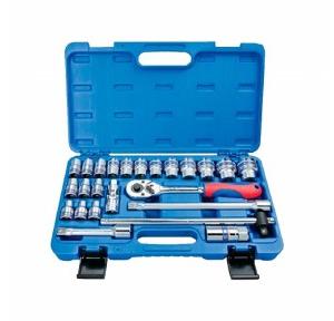 King Tony 1/2 Inch Drive Socket and Wrench Set (24 Pcs)