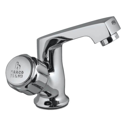 Jaquar Essco Swan Neck Tap with Right Hand Operating Knob with Aerator, DLX-ESS-510A