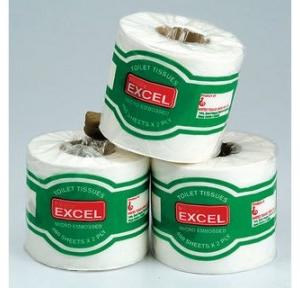 Excel Toliet Paper Roll 4 Inch, 100 gm (100 Pulls)