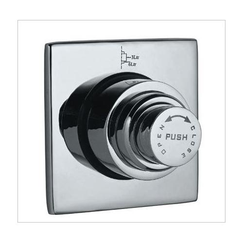 Jaquar Metropole Flush Valve Dual Flow 40mm (Concealed Body), FLV-CHR-1089SQ