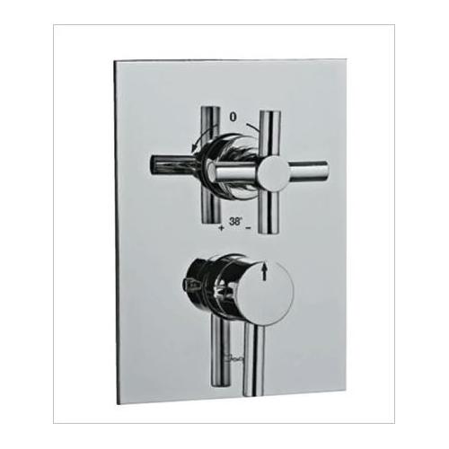 Jaquar Concealed Bath & Shower Mixer with Thermostatic Control Cartridge, SOL-CHR-6671
