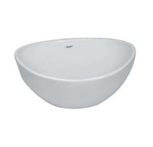 Jaquar Continental Round Table Top Basin 425x340x175 mm, CNS-WHT-903