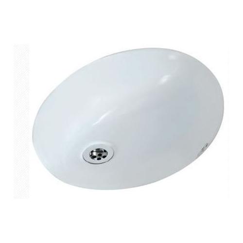 Jaquar Continental Oval Under Counter Basin 595x420x200 mm, CNS-WHT-705
