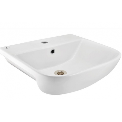 Jaquar Semi Recessed Basin 490x445x175 mm, JDS-WHT-25503