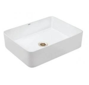 Jaquar JDR Rectangular Thin Rim Table Top Basin 525x415x140 mm, JDS-WHT-25907N