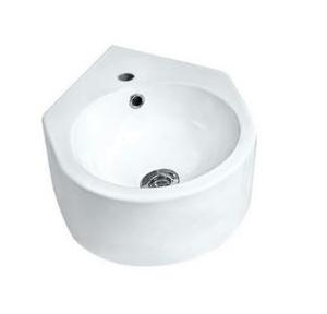 Jaquar Round Wall Hung Corner 310x450x170 mm, JDS-WHT-25841