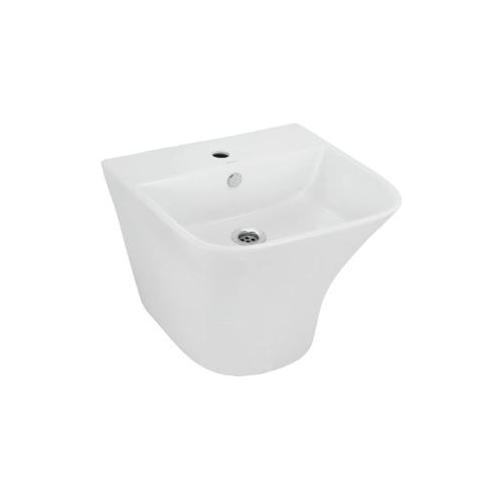 Jaquar Aria Wall Hung Integrated Basin 500x440x385 mm, ARS-WHT-39803