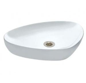 Jaquar Triangular Thin Rim Table Top Basin 600x410x100 mm, LYS-WHT-38901N