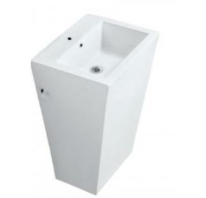 Jaquar Kubix Floor Standing Basin 510x445x840 mm, KUS-WHT-35401