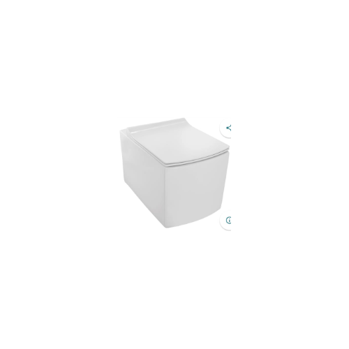 Jaquar Kubix Rimless Wall Hung WC 350x490x330 mm, KUS-WHT-35953