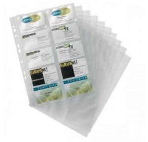 SPS Visiting Card Insert Sheet, A4 Size (Pack of 50 Pcs)