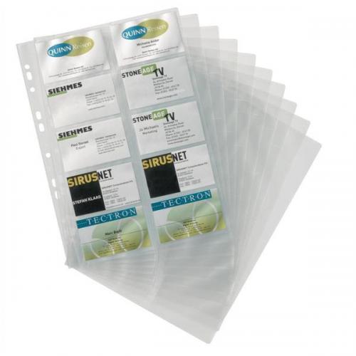 SPS Visiting Card Insert Sheet, A4 Size (Pack of 50 Pcs)