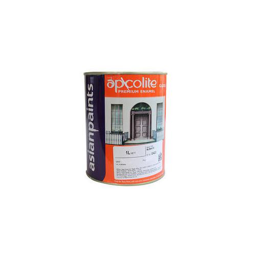 Asian Paints Apcolite Premium Enamel Paint (Black), 1 Ltr