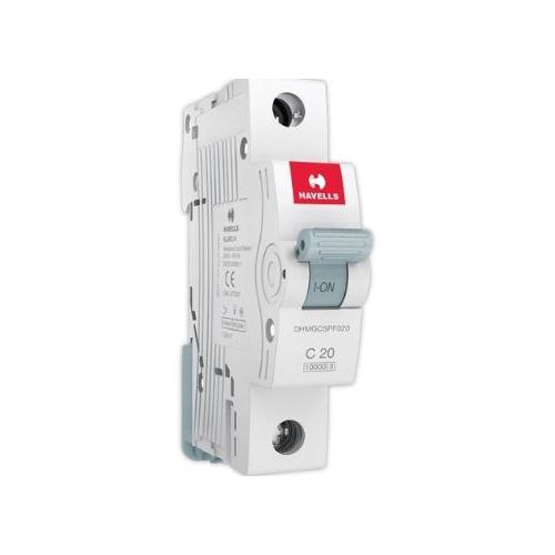 Havells 20A 1P C-Curve AC MCB, DHMGC1PF020