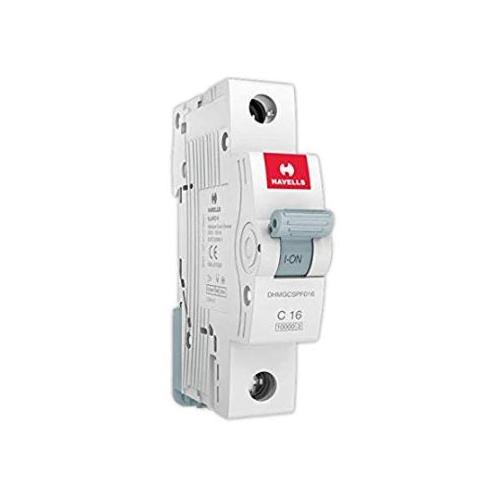 Havells 16A 1P C-Curve AC MCB, DHMGC1PF016