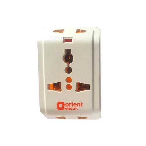 Orient 10A 3 Pin Multiplug Adaptor, A000207