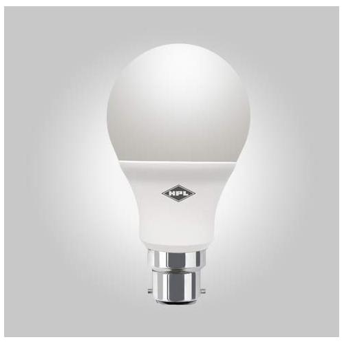 HPL LED Glo Bulb B-22 Base (Cool White), 9W