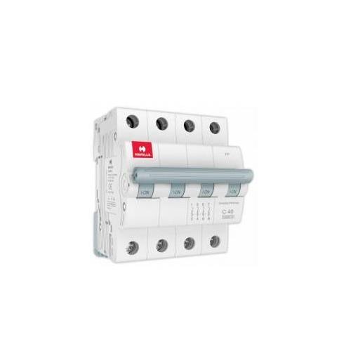 Havells 40A 4P C-Curve AC MCB, DHMGC4PF040