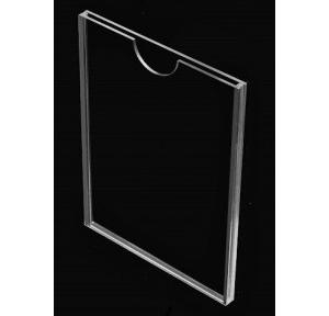 Checklist Holder Acrylic Transparent Portrait Thickness: 2 mm A4