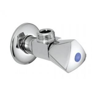 Jaquar Angle Valve with Triangular Handle & Wall Flange, AQT-CHR-3057P