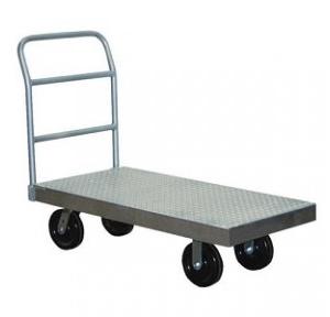 MS Platform Trolley With Powder Coating (PP Anodized Silver PE1M089), 2.5ft x 3ft