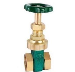 Hex Type Brass Gate Valve, 25mm