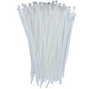 Stronger Nylon Cable Ties White, 150 mm (Pack of 100 Pcs)