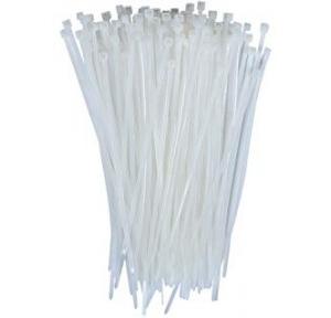 Stronger Nylon Cable Ties White, 150 mm (Pack of 100 Pcs)