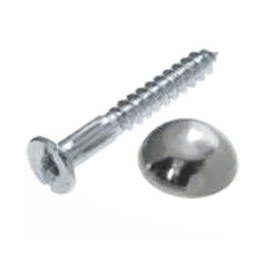 Mirror Screw CP Finish, 3/4 Inch