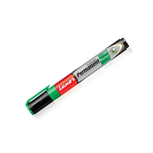 Luxor Refillable Permanent Marker Pen 1222 (Green)