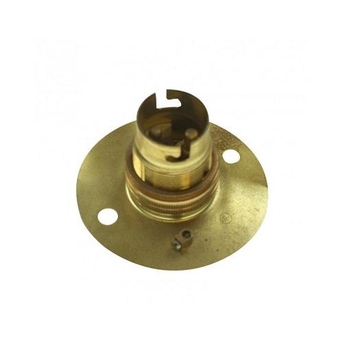 Brass Bulb Holder B-22 Base