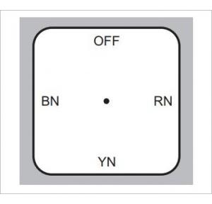 L&T Voltmeter Selector Switch 10A, 61311 SBB13TDYR