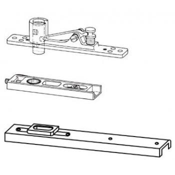 Dorma Strap XL-C-1013A Top Centre and Bottom ALU Door