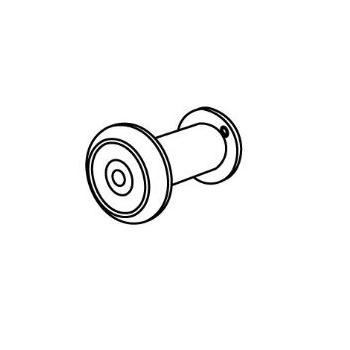 Dorma  Door Eye Viewer XL-C 3022A With Flap Satin Nickel Plate