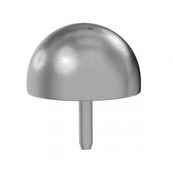 Dorma Door Stop XL-C  3017A Half Dome Floor Mounted 45mm Satin Stainless Steel