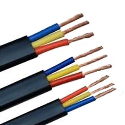 BCI PVC Insulated Three Core Sheathed Submersible Flat Cable BCI-60, 4 Sq mtrm, Length: 100 mtr