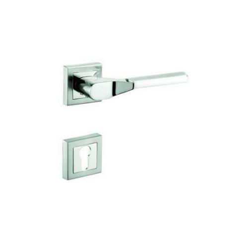 Dorset Lusia Silver Chrome Door Lever Handle 52.2mm, LI OR SC