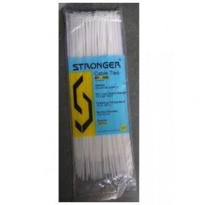 Stronger Nylon Cable Ties, 200 mm (Pack of 100 Pcs)