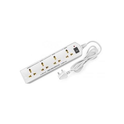 Orient 6A 4 Way Extension Board With Spike & Surge Protection 2 Mtr Cord, 45WA000101 (White)