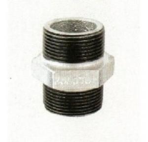 Zoloto Galvanized Iron X Nipple, Size: 15 mm