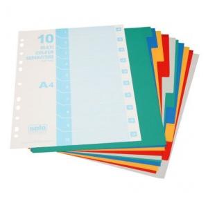 Solo SP310 Separator/Divider Multi Colour, Size: A4 (Pack of 10 Pcs)