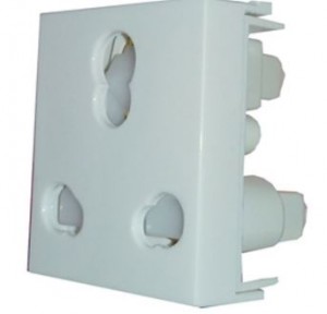 ABB 6/16A Socket 2 Module, CPWS2166