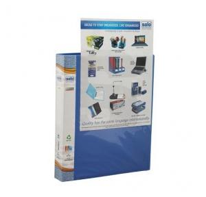 Solo RB405 Ring Binder 2 D Ring (With Front View Pocket), Size: A4